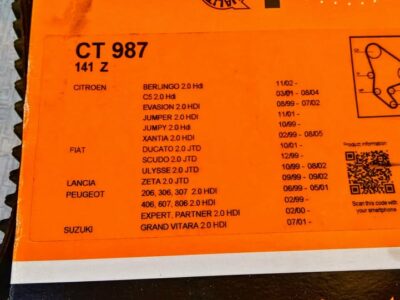 Pasek rozrządu CT987