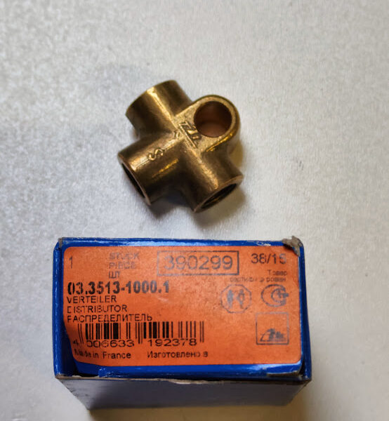 Łącznik / rozgałęziacz, przewody sztywne ATE 03.3513-1000.1