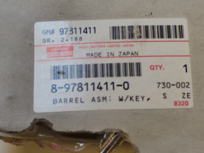 Wkładka stacyjki ISUZU 97811411